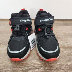 NWT KangaROOS Little Kids Boys Sneakers | US Size 13 | Black and Red